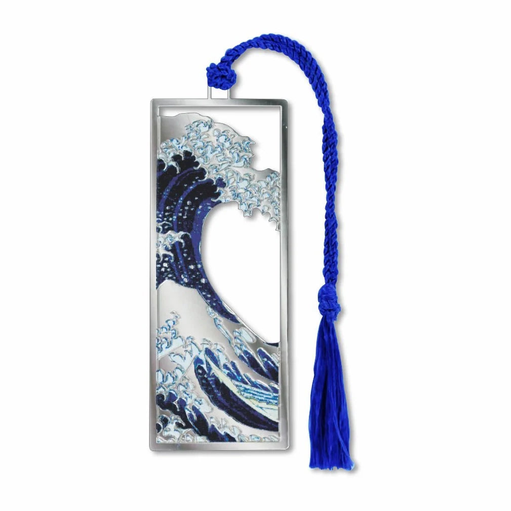 Hokusai's The Great Wave Metal Bookmark